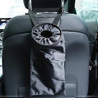 Portable Car Seat Back Garbage Bag Car Auto Trash Can Leak-proof