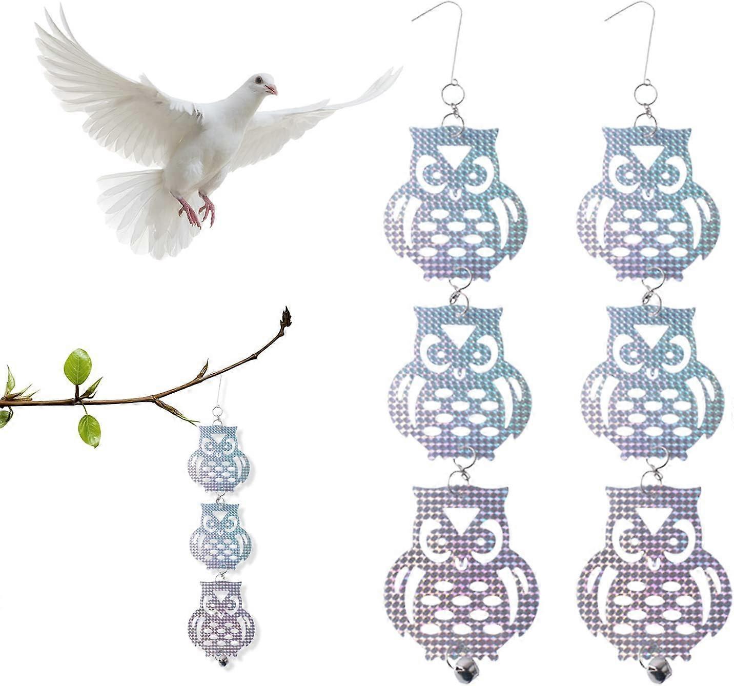 Bird Repellent, Pigeon Repeller, Bird Repellent Strip, Bird Scarer Bar, Bird Repellent Bell, Reflective Bird Repellent for Repelling Pigeon Sparrow Cr