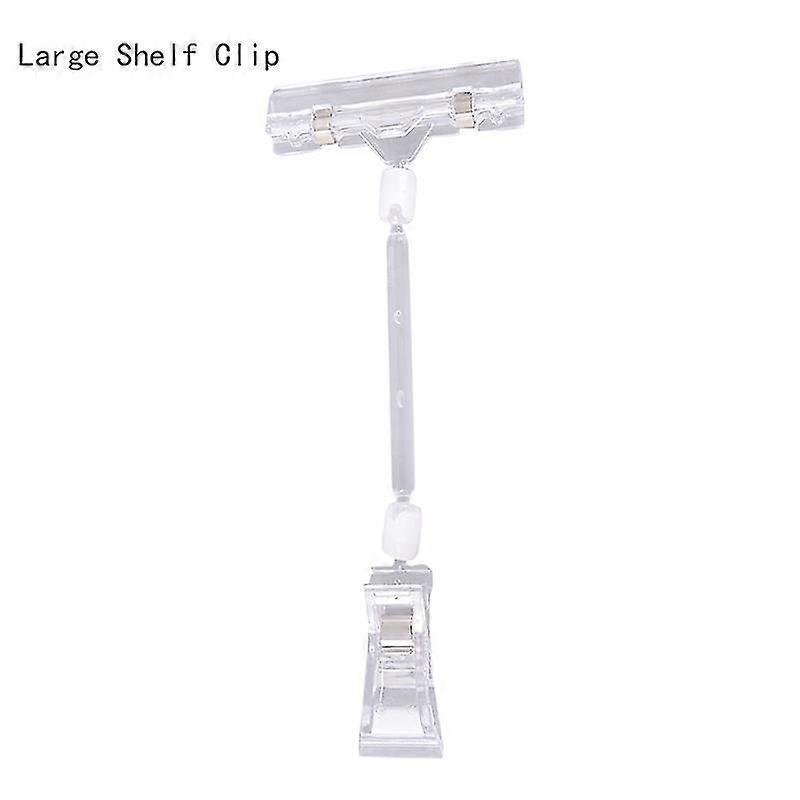 Plastic Shelf Clamp Price Label Tag  Advertising Clips Holders Sign Display-XinHan