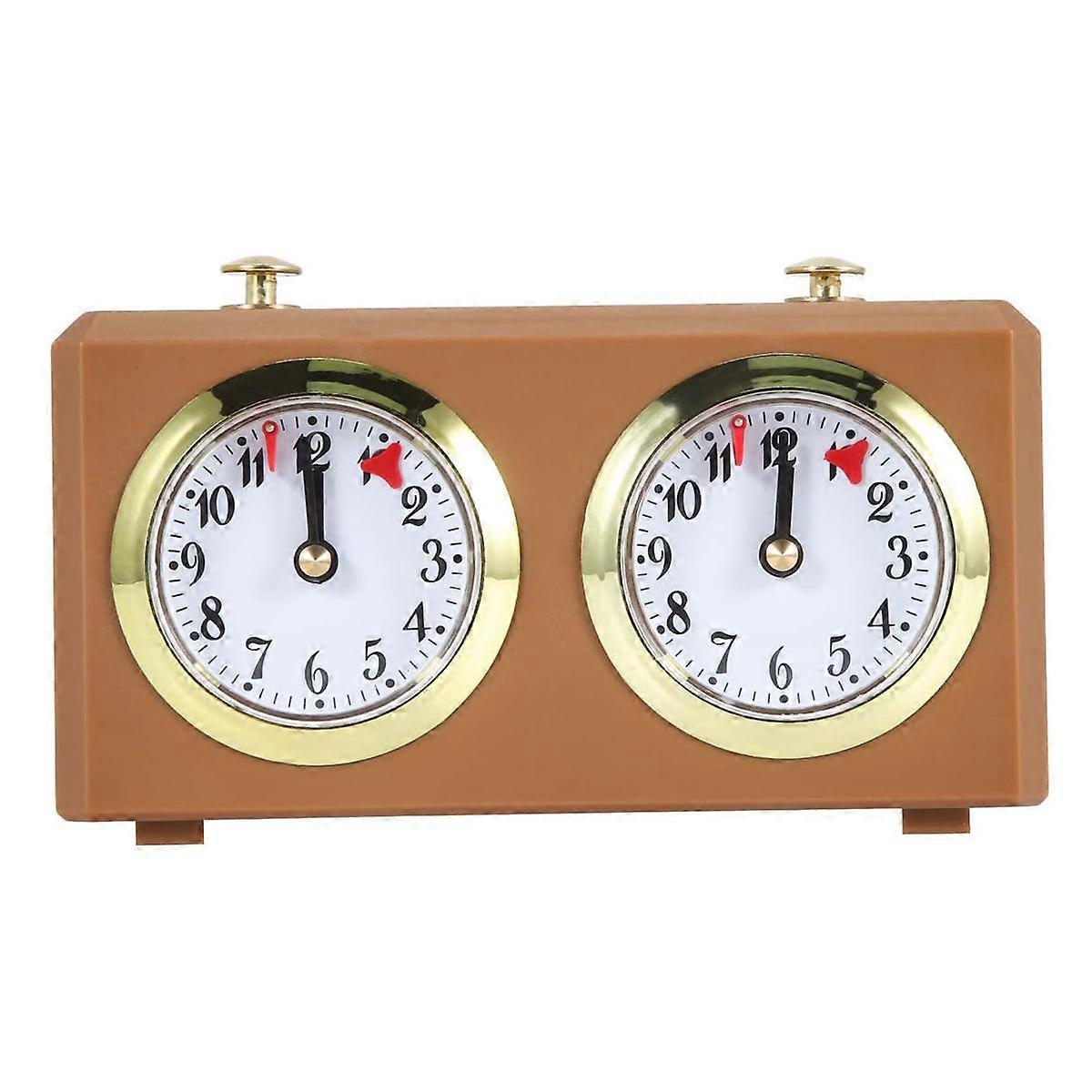 Mechanical Chess Clock Analog for Chess Game Timer Clock Clocks Timers No Battery Needed