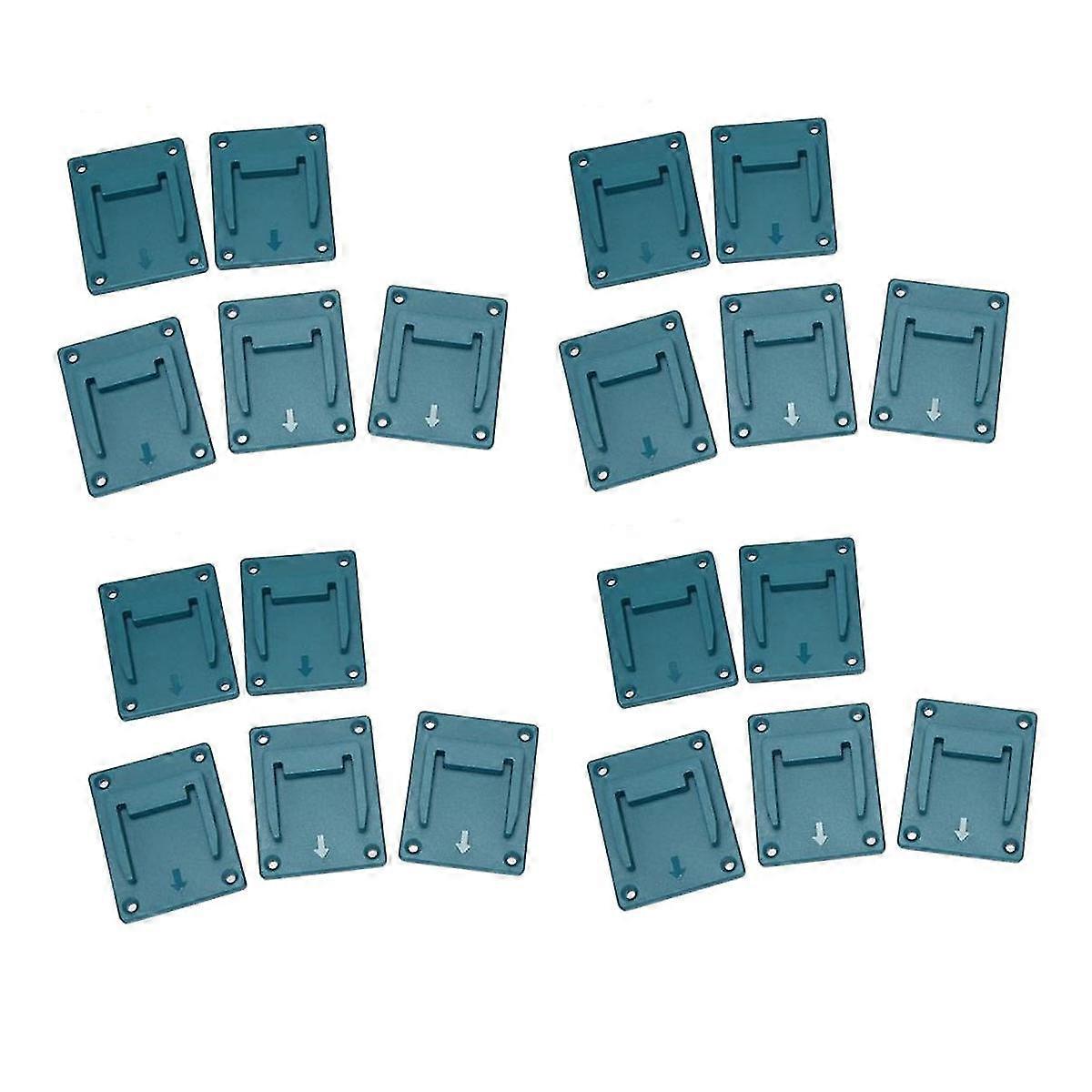 Wall Mount Electric Power Tool Holder Bracket For / 18v Lithium Battery Machine Storage Rack Slots