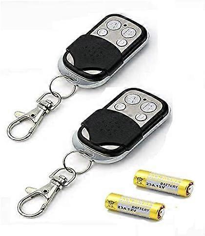 Universal Door Remote 433.92MHZ + 2 Free Batteries NOTE, ROLLING CODE REMOTES WILL NOT BE COPYED - PLEASE MAKE SURE YOUR REMOTE IS NOT PROTECTED.