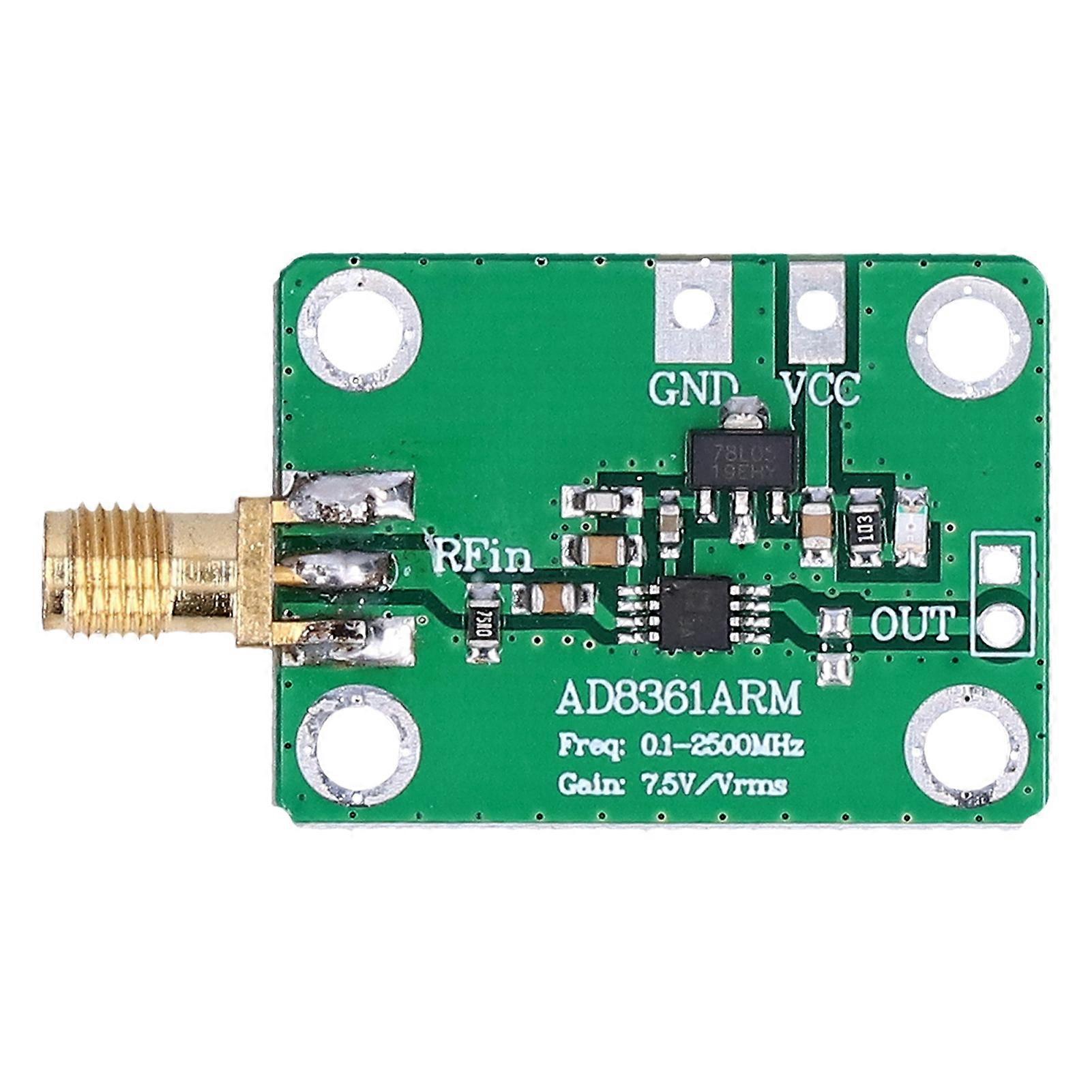 Frequency Detector Module RF Microwave AM Detection Board 0.1?2.5GHz Accessory AD8361