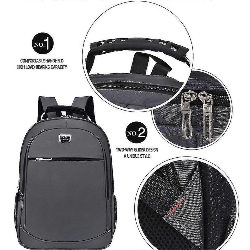 multifunctional men shoulder bag computer bag large capacity travel bag black
