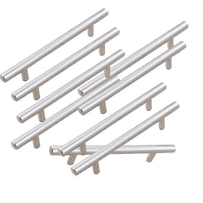 25pcs Furniture Cabinet Plastic Handle Cabinet Door Handle Durable Handle With 50pcs Screws(18.9*1.2*3cm)