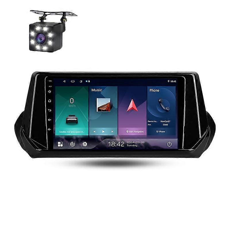 For Peugeot 2008 II 2 2019 - 2021 Car Radio Wireless Carplay Navigation Android Auto GPS