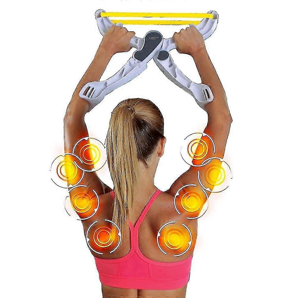 Arm Blaster Hand Grip Strength Brawn Training Device Forearm Wrist Exerciser Force Fitness Gym Equipment Arm Forearm(1 Pcs, White)
