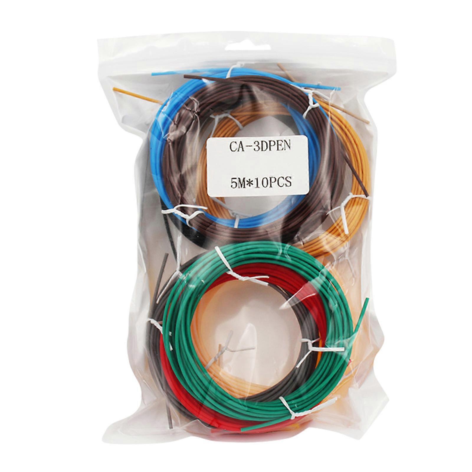 PCL Filament Refill for Low/Room Temperature 3D Printing Pen Kids Printer 3D Printer Pen Filaments