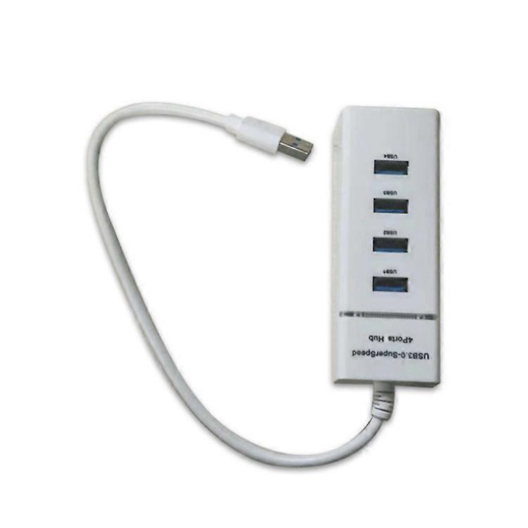 4 Port USB 3.0 High Speed Multi Hub Desktop PC Laptop Adapter