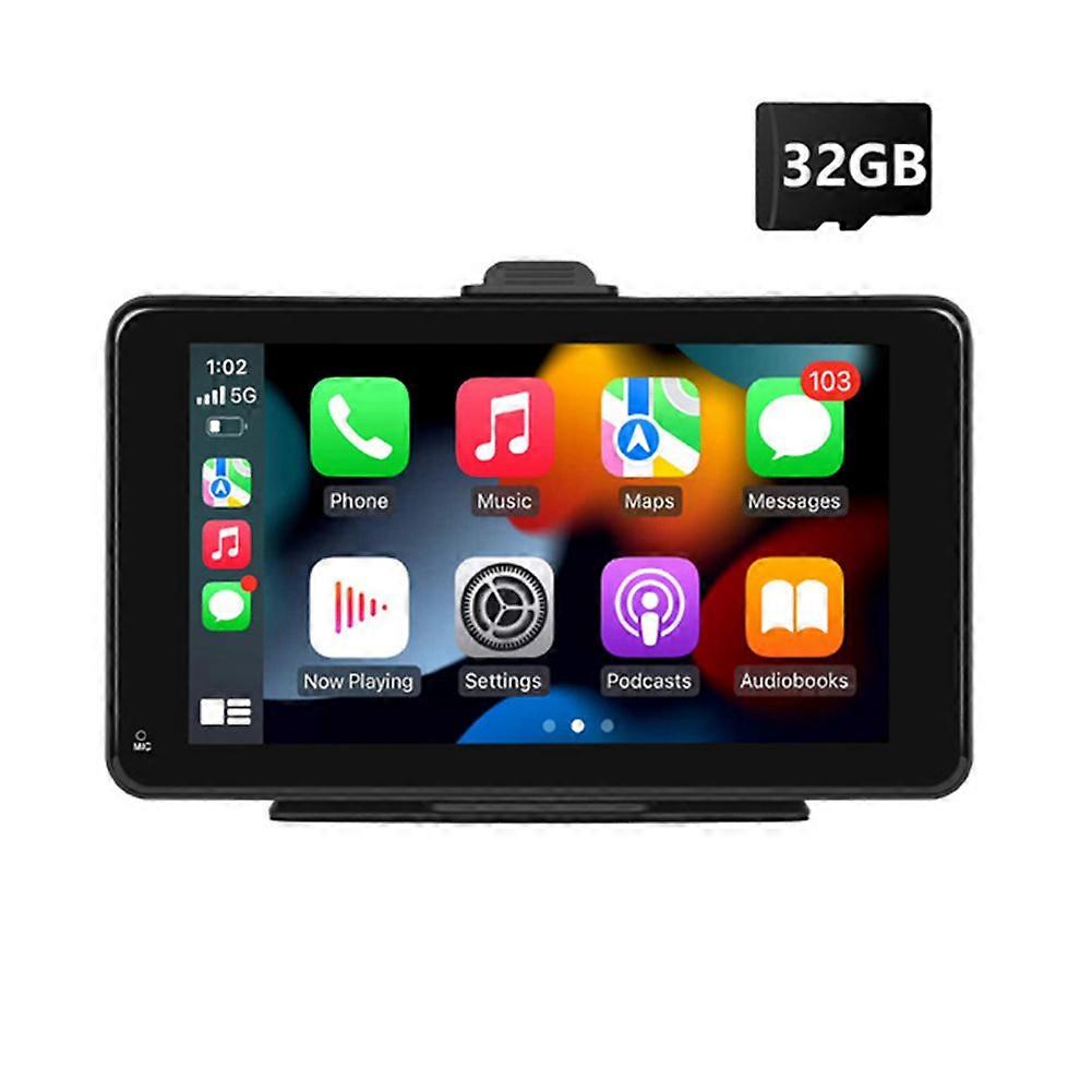 7 inch Portable Car Smart-Screen Universal Wireless Carplay-compatible Android-compatible Auto Car Radio