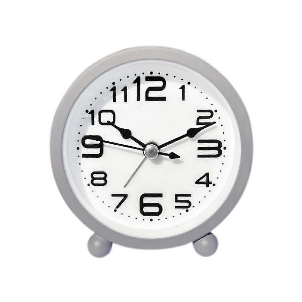 Alarm Clocks Bedside Silent Non Ticking Table Clock With Large Display