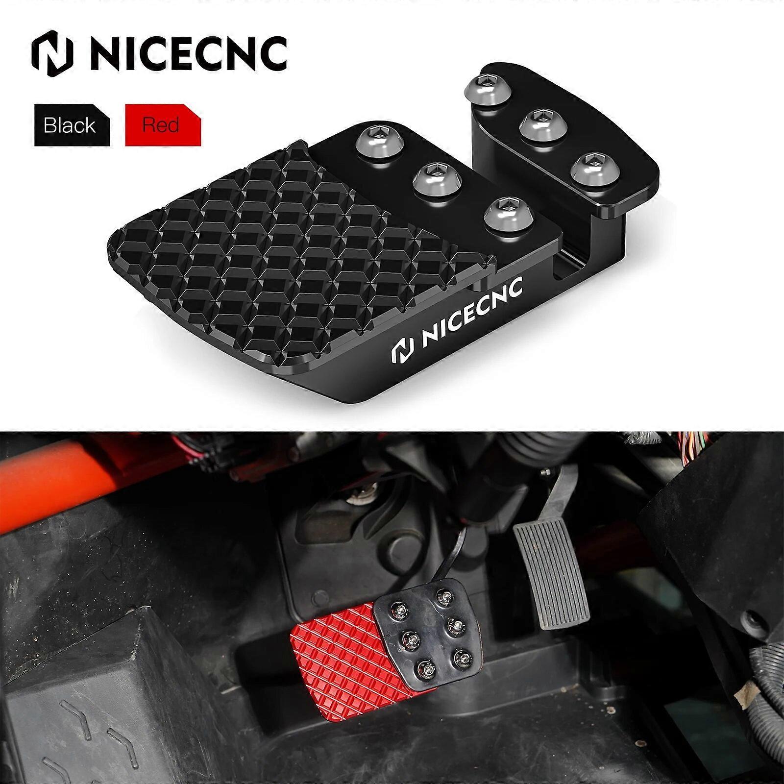 For Can-Am Brake Pedal Extender Aluminum For Can Am Maverick X3 4x4 Turbo DPS Max R RR UTV Accessories CNC-machined Anodization