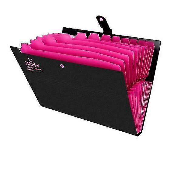 Expandable Portable Document Folder, A4 Folder, A4 Folder, 12 Compartments Handheld Folder Folder