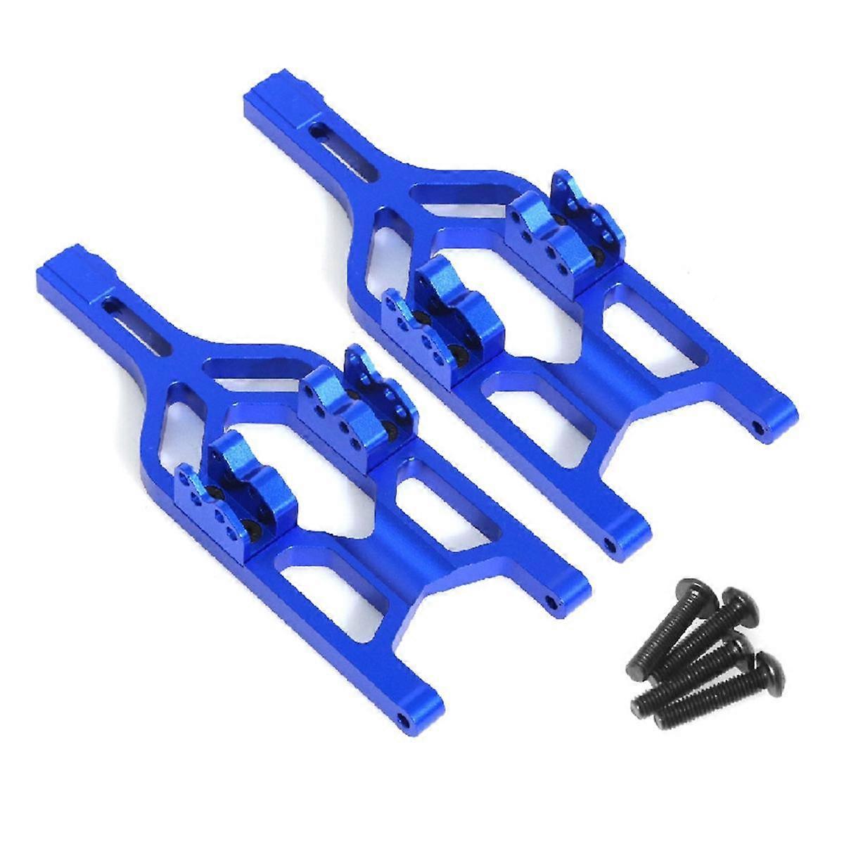 RC-Auto-Upgrade, Hin- und Her-Unterer A-Arm-Schwingarm-Kit für 1/10 E-/T- RC-Auto-Upgrade-Teile, Blau