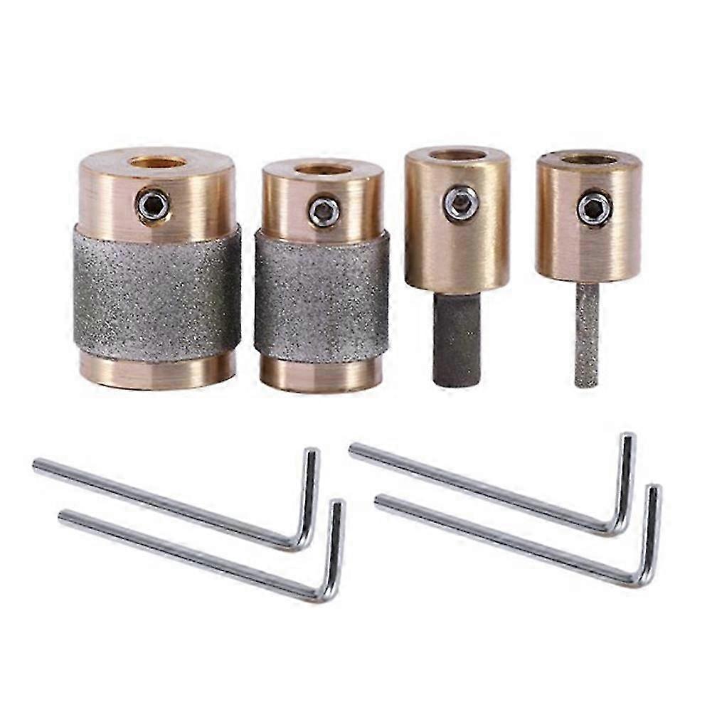4Pcs Grinding Bits Grinder Head compatible with Grinding Machine Repair Tools (MCB18 MCB14 MCB01 MCB34)