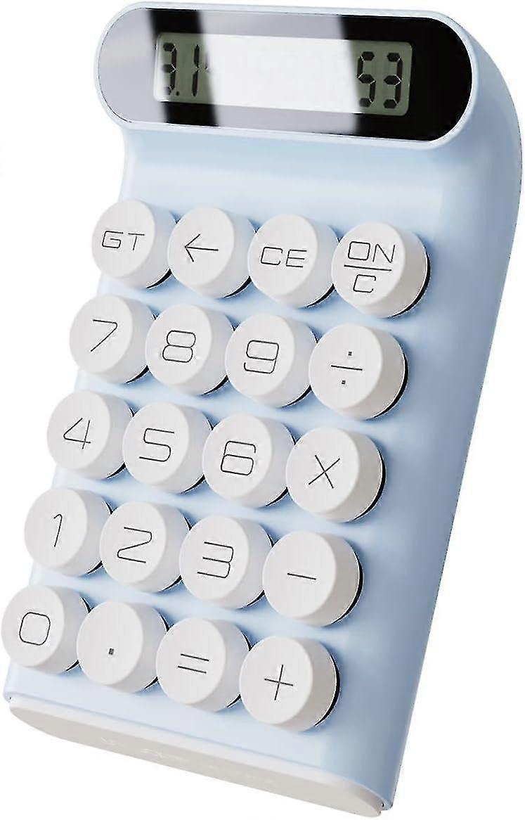 Mechanical Switch Calculator,handheld For Daily And Basic Office,10 Digit Large Lcd Display