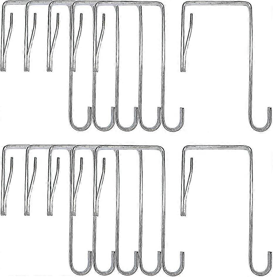 12pcs Door Hanger Hook Bathroom Front Door Hook Door Hanger