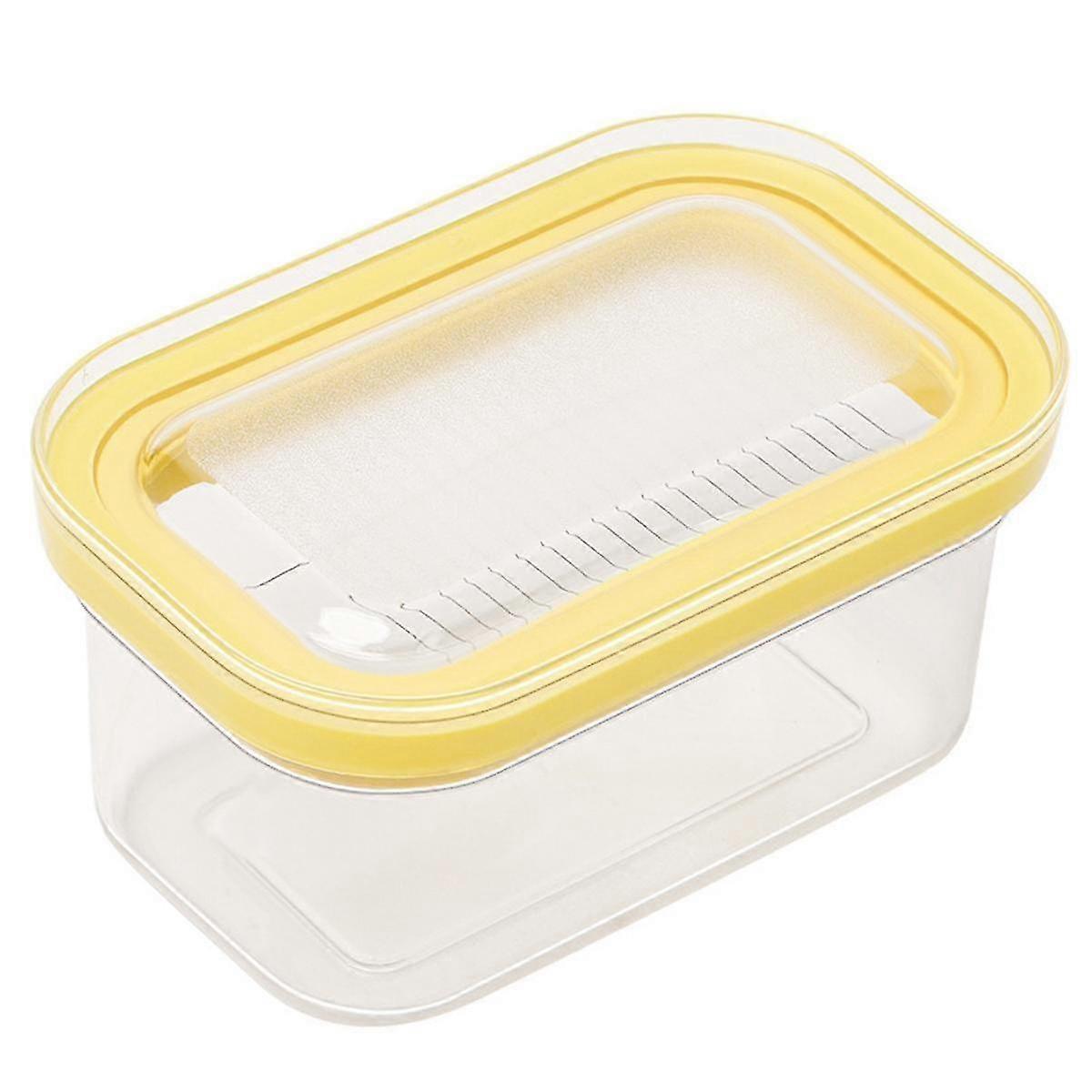 Airtight Butter Slicer Cutter Stick Butter Container Dish With Lid Butter Keeper With Cutter For Cutting Sticks Butter