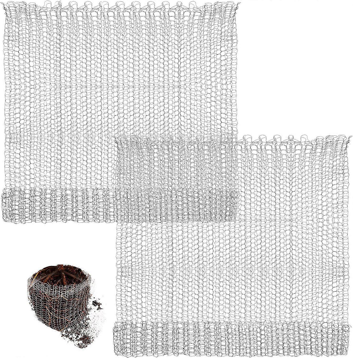 2 Pcs Root Guard Gopher Proof Wire Basket Mole and Vole Mesh Wire Baskets U
