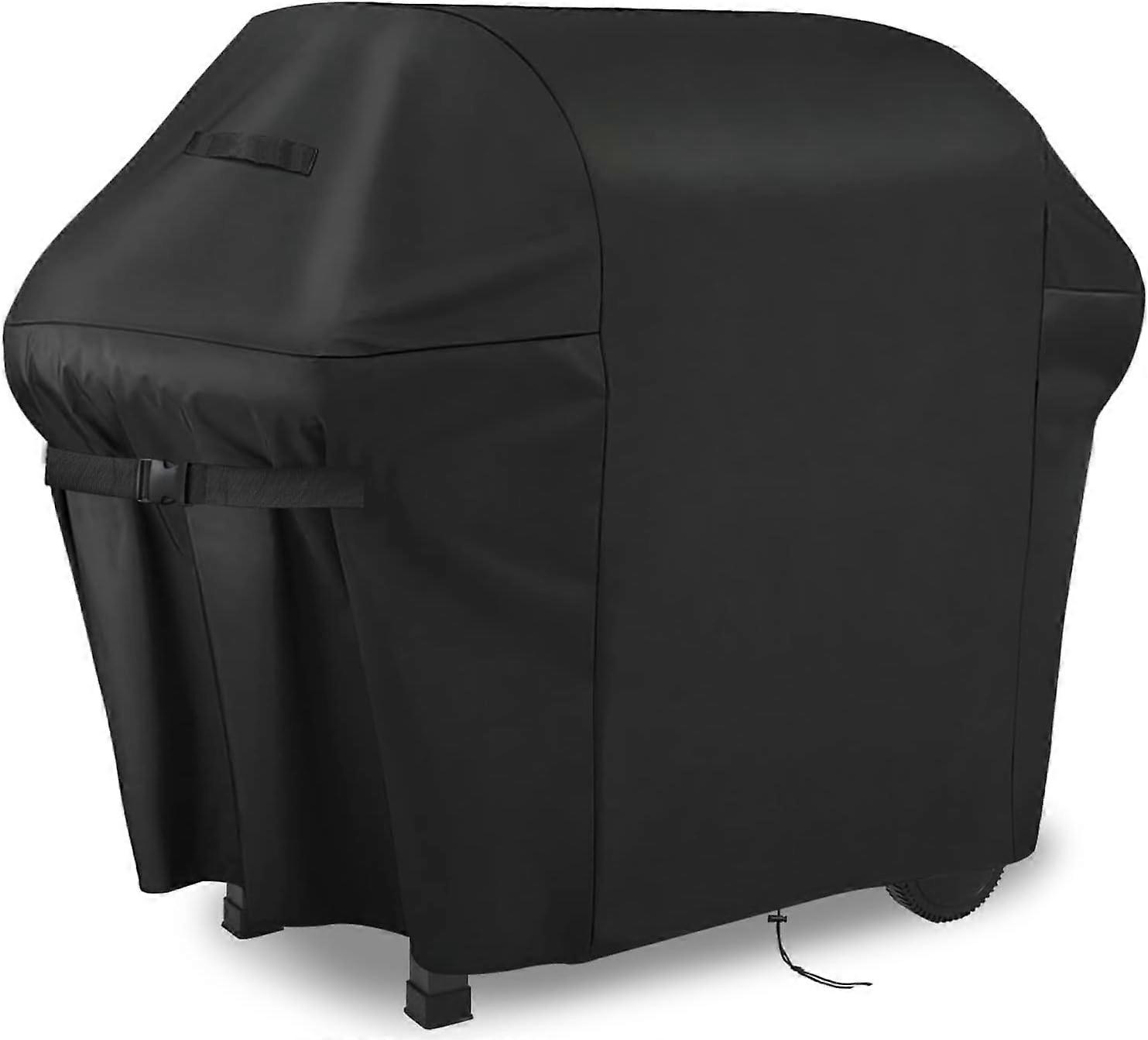 Barbecue and Plancha Cover Barbecue Cover, Barbecue Tarpaulin, 600D Waterproof Double Layer with Adjustable Bilateral Fixed Buckle, Weber Barbecue Cov