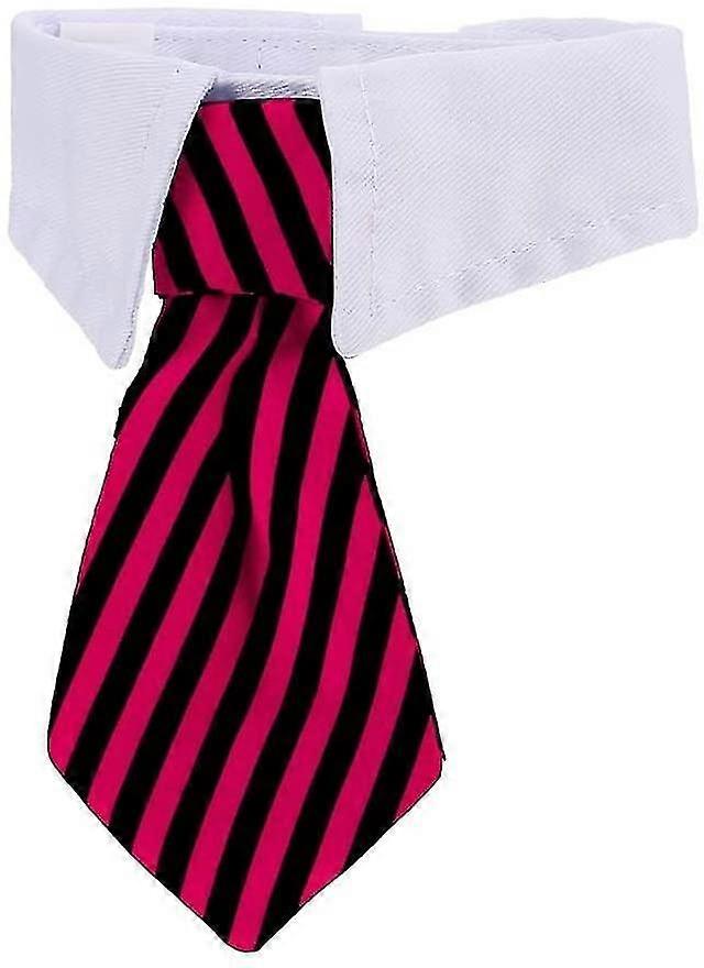 ペットアクセサリー犬ネクタイボウタイ猫ネクタイペット用、赤と黒、サイズS