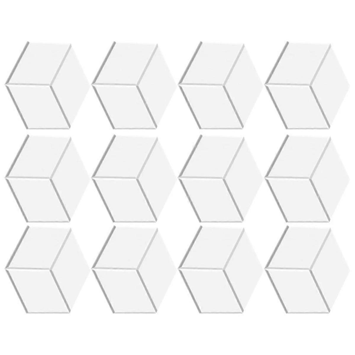 12Pack Acoustic Panels with Self-Adhesive, 12x10.2x0.4Inch Sound Proof Foam Panels, Sound Absorbing
