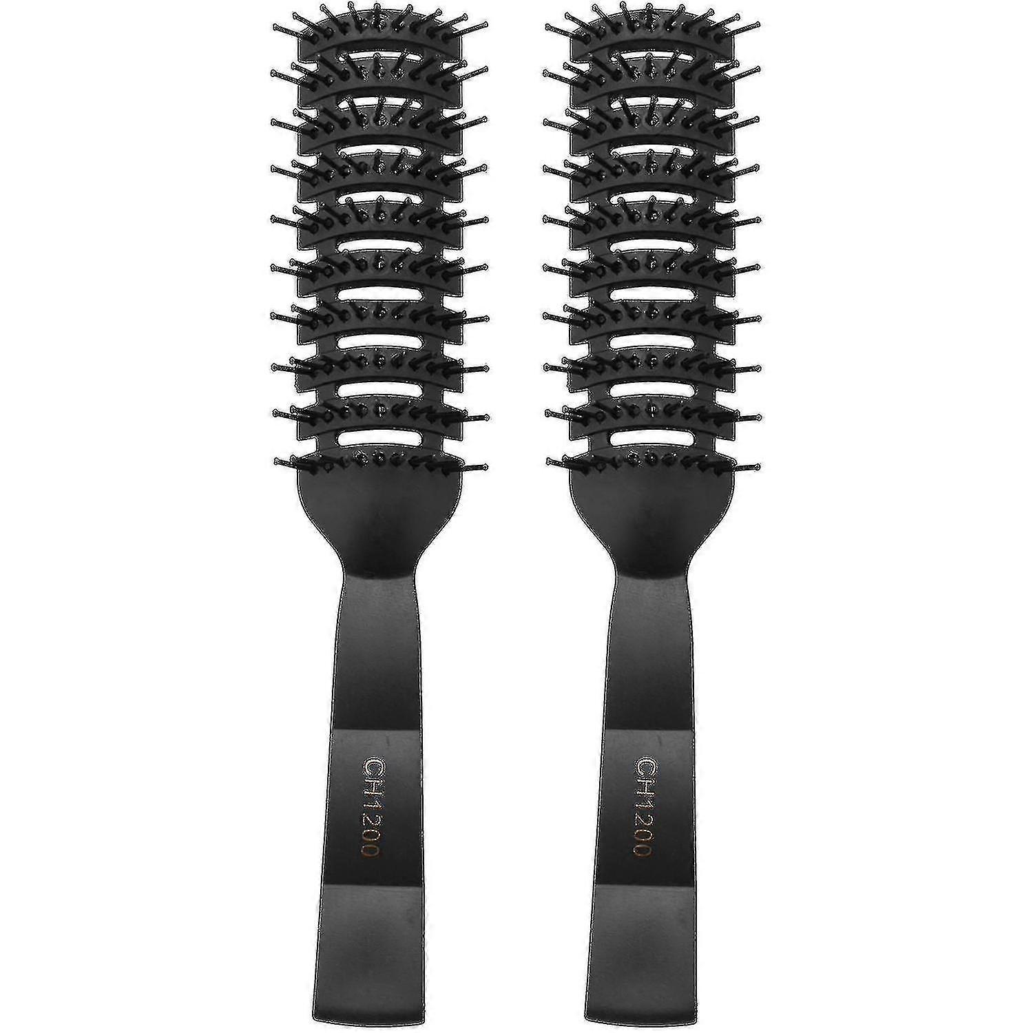 2pc Salon Comb H Brush Pp Massa Comb Anti-static H Styling Comb