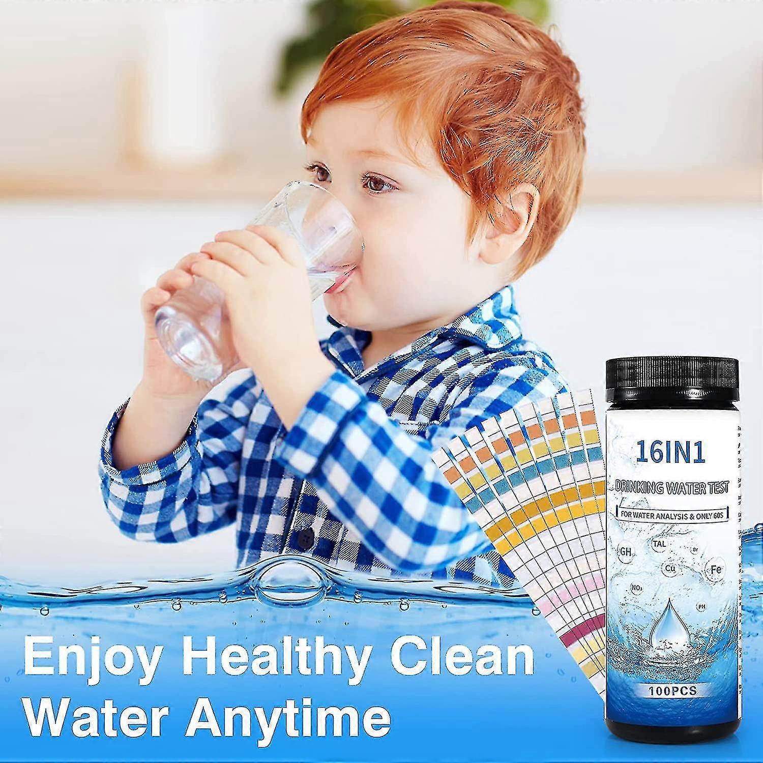 50 Pezzi Tester D'Acqua Potabile 16 In 1,Test Durezza - Foto 13