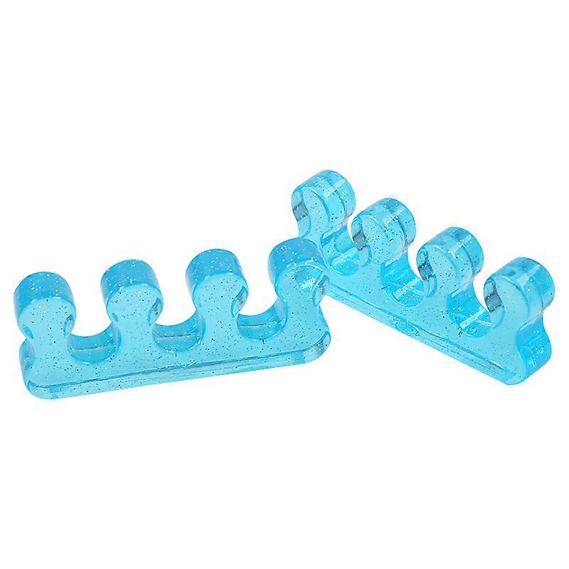 2 pcs toe separators silicone toe separators, correction for all toes, soft bandage, toe separators
