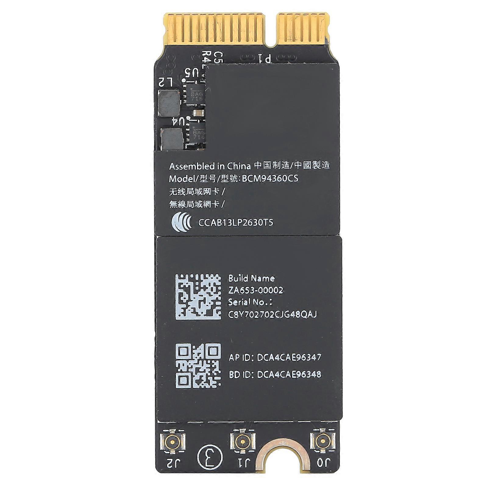 Wireless Network Card Gigabit Bluetooth 4.0 für OS X notebook Pro A1425 A1502 A1398 BCM94360CS