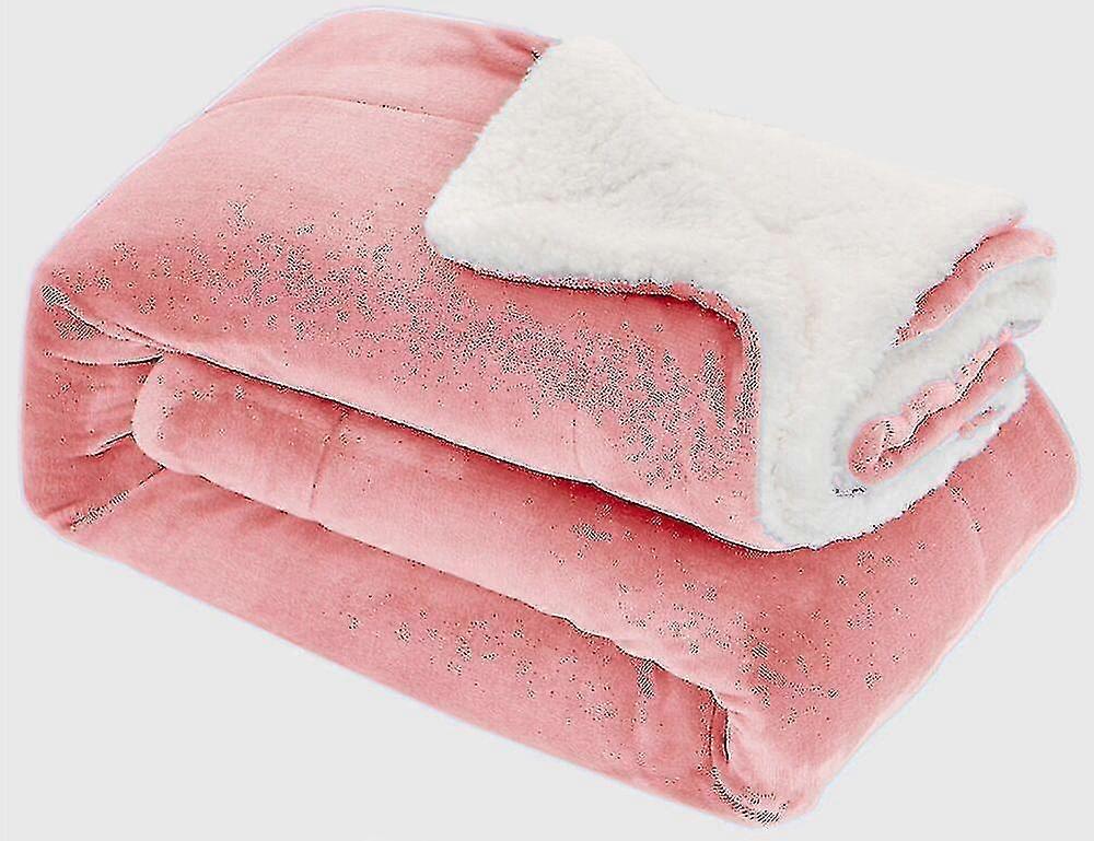 Soft Cosy Large Faux Fur Fleece Mink Blanket Bed Sofa Throw Double King Size