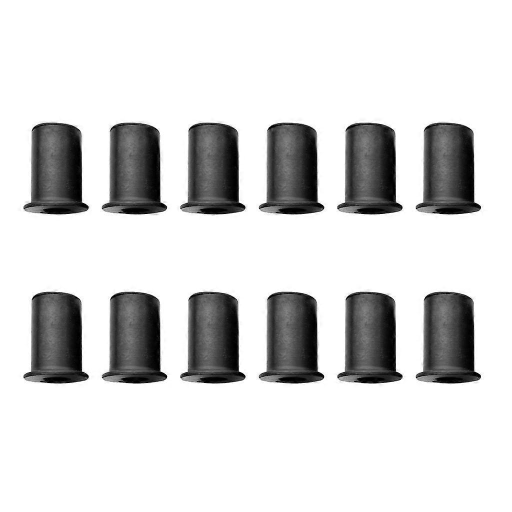 Pack of 12 Kayak Rubber M6 Well Nuts Wellnuts Canoe Boat Dinghy Hardware