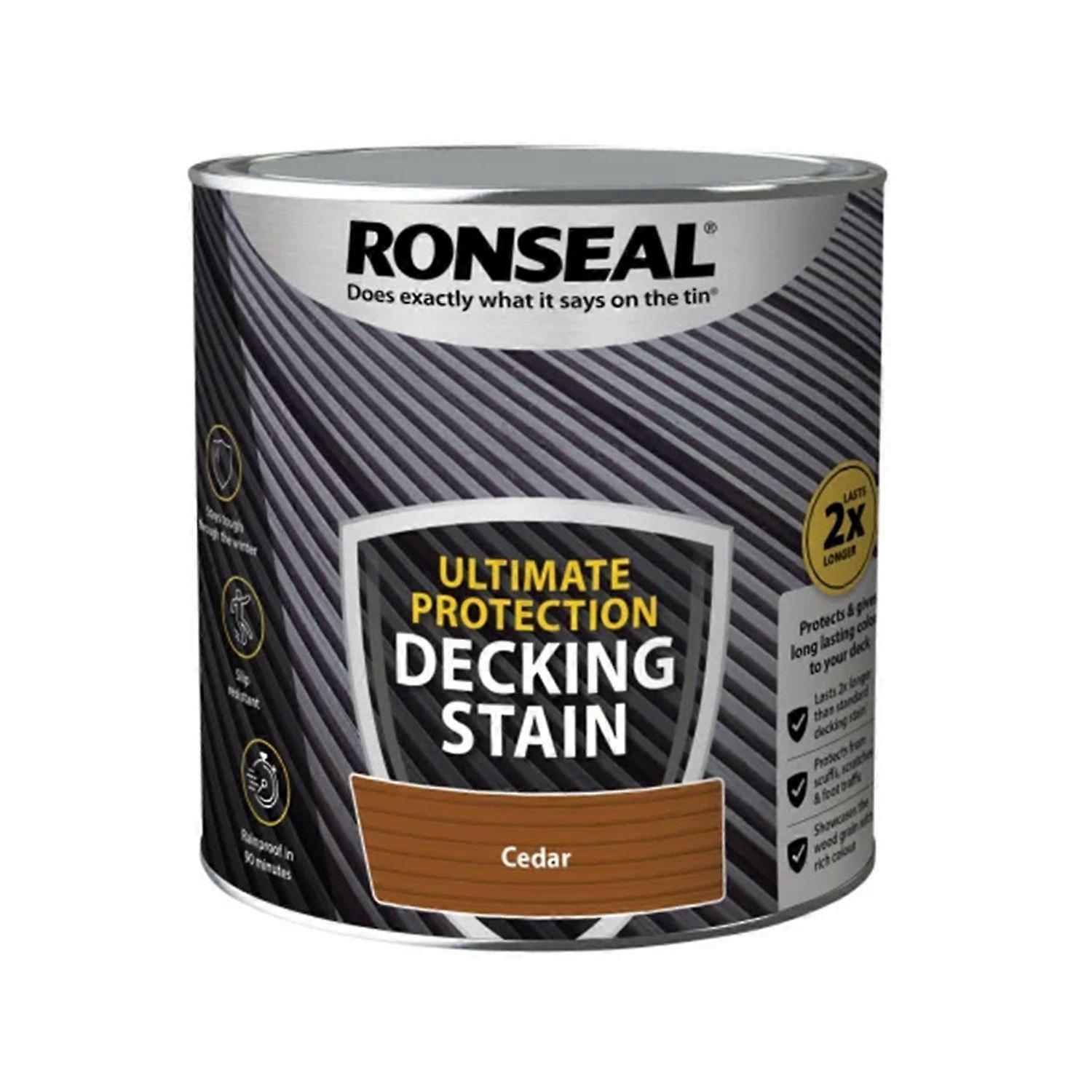 Ultimate Protection Decking Stain Cedar 2.5 litre