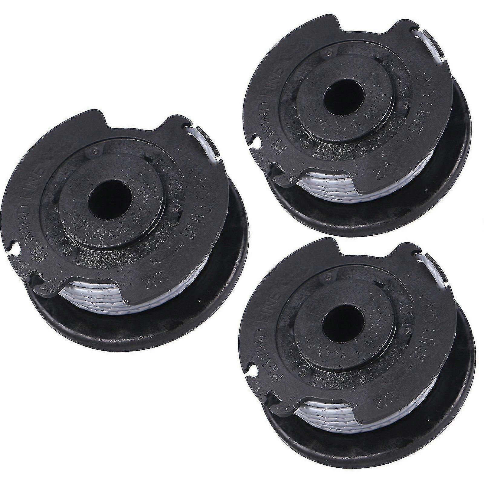 ボッシュアート24 27 30-36のための3pcs草トリマーコイルスペアパーツLiトリマースレッドft