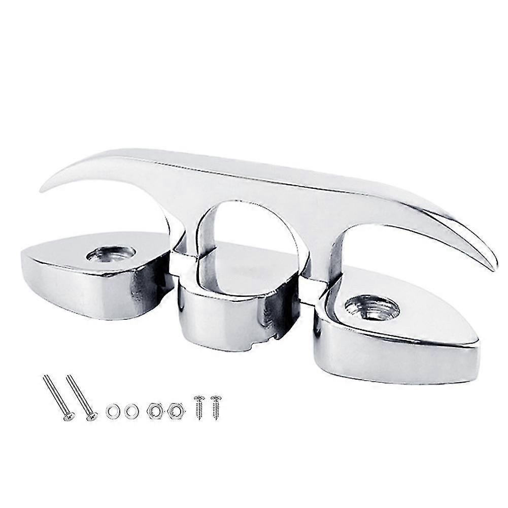 Folding Cleat Boat Flush Stainless Steel Flip Up Easy Install Chumian