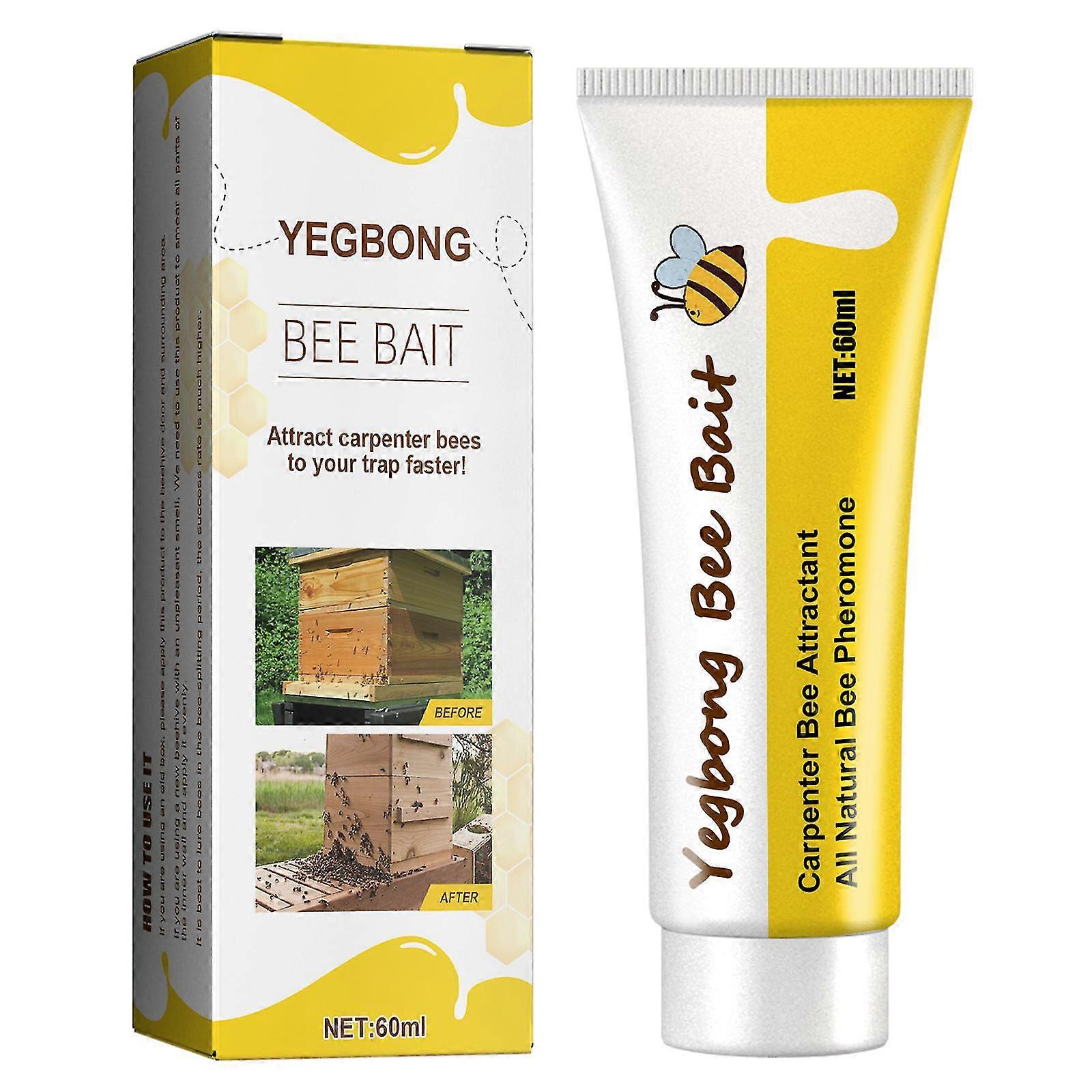 Bee Attractant Recruit Bee Trap Melon Orchard Viscous Agent Needle-point Lure Mehiläishoitotyökalut 60ml