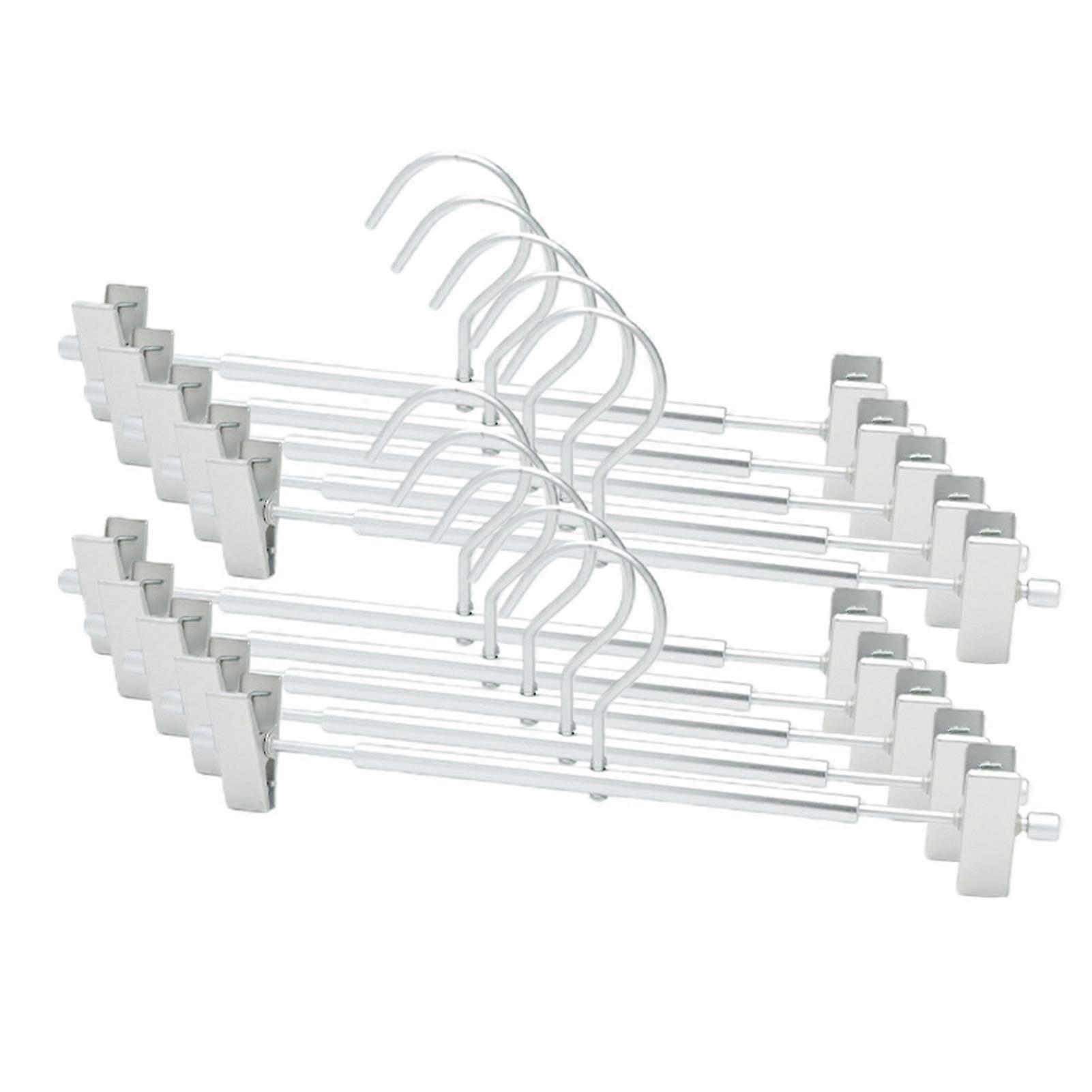 Aluminium Alloy Trouser Hanger With Clip Multifunction Portable Not Easy Rust & Fade