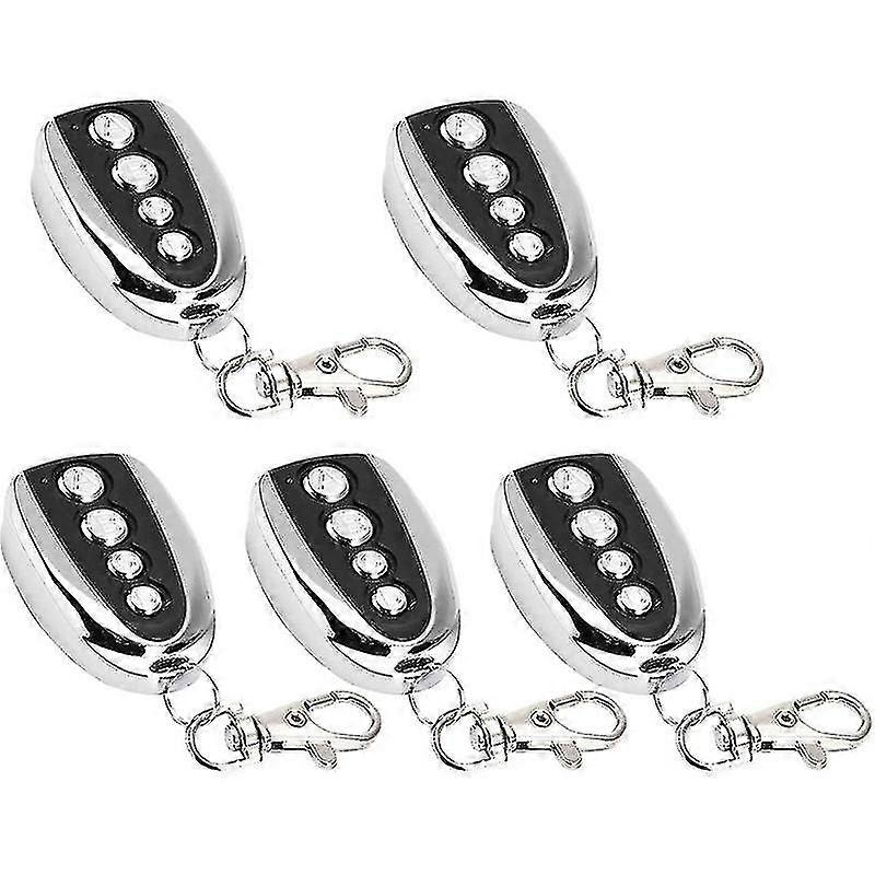 5 Pack 433mhz Remote Control For Automatic Sliding Gate Opener, Electric Rolling