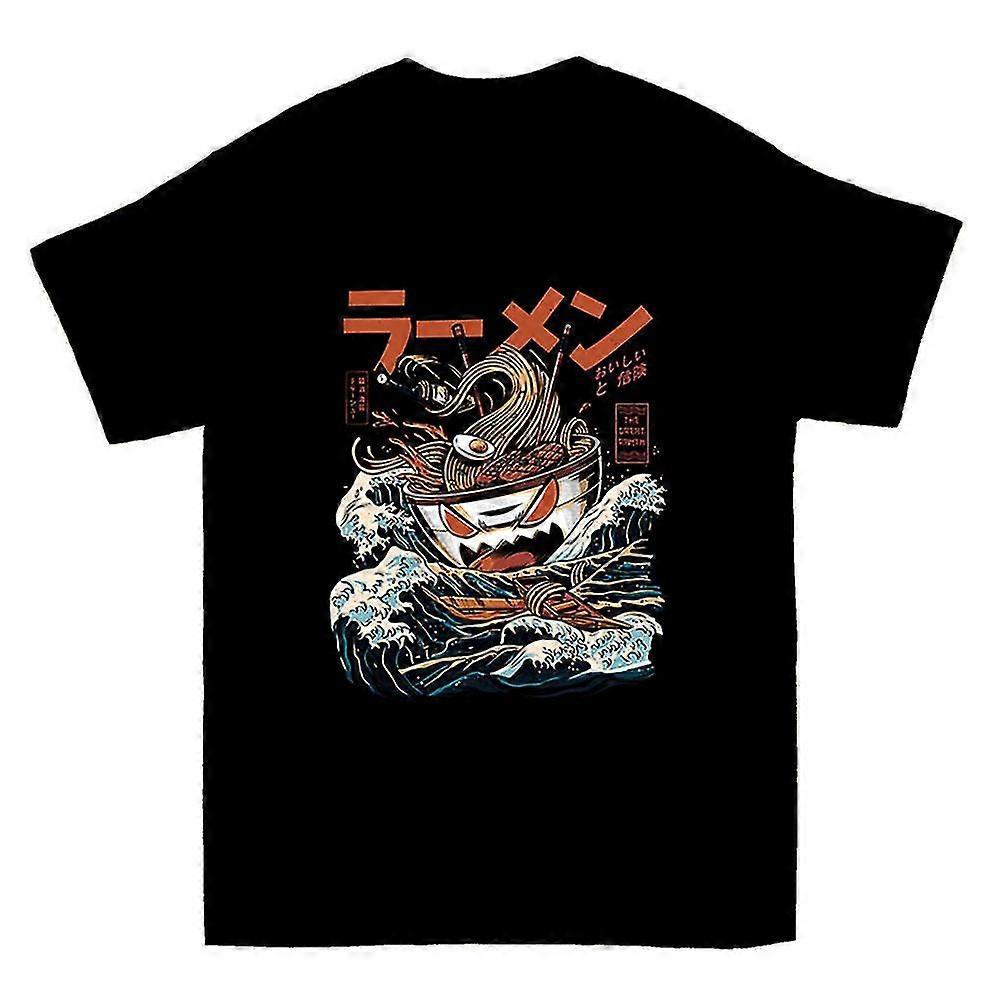 Black Great Ramen T-shirt