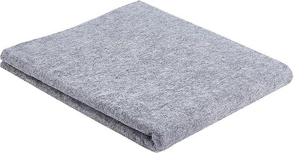 Chinese Calligraphy Drawing Felt Mat Gray Calligraphy Pad Drawing Painting Felt Desk Pad Table Mat Utility Mat for Practice Calligraphy Traditional Ch