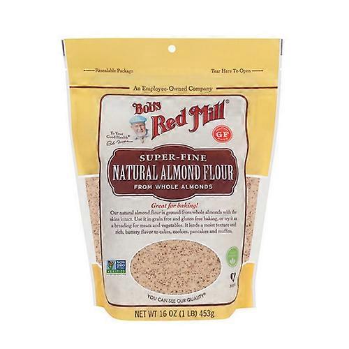 Bobs Red Mill Super Fine Natural Almond Flour ,16 Oz(Case Of 4)