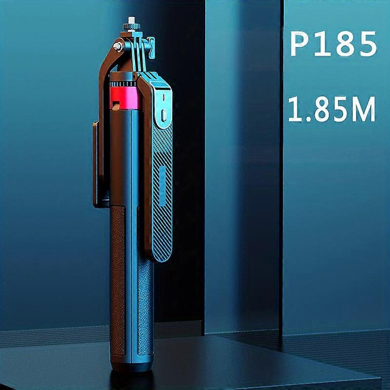 """All-in-One 72"""" Selfie Stick Tripod with Wireless Remote, 360 Rotation, and Universal Connector for Camera - Perfect for Video Recording, Vloggin