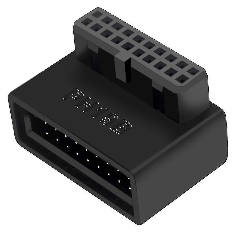 Ph19b Usb 3.0 Internal Header Usb3.0 19/20p Socket 90 Degree Adapter Converter For Computer Motherb