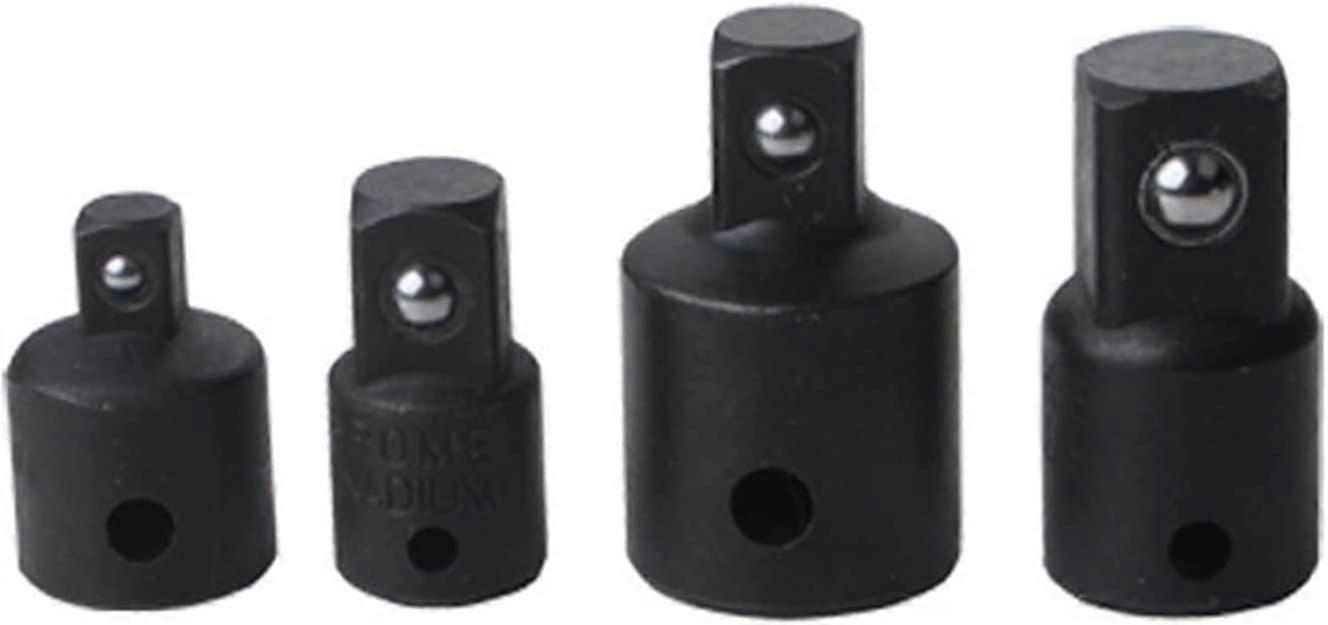 4pcs Socket Adapter, Increasers and Reducers Ratchet Adapter, for Sockets and Bits 1/2" 3/8" 1/4" Tools