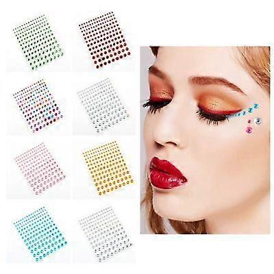 3D Pearl Crystal Sticker DIY Body Face Rhinestone Sticker