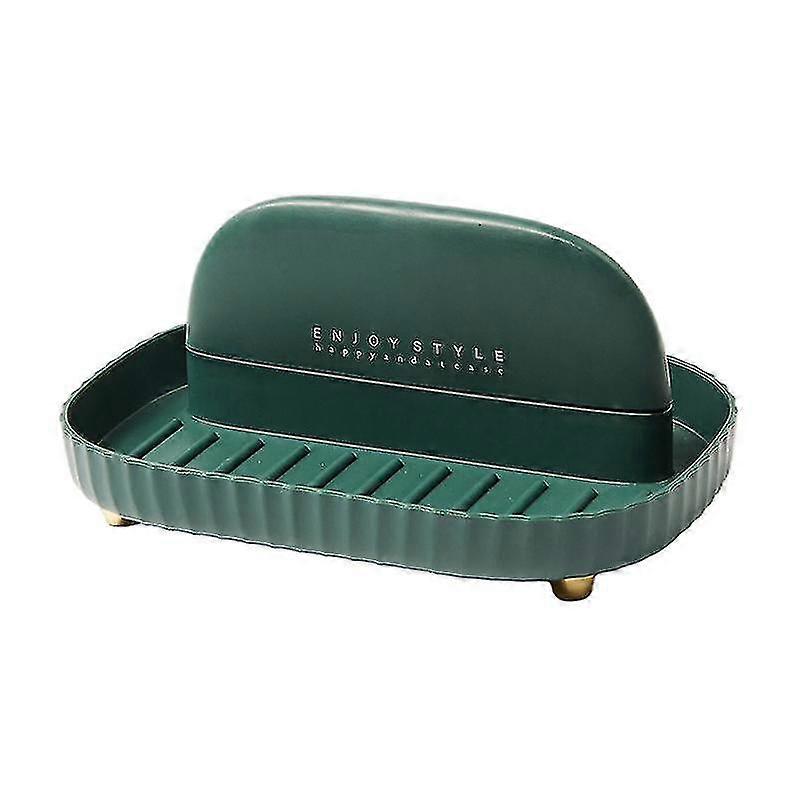 Utensil Rest Holder For Kitchen Counter Spoon Rest (green)