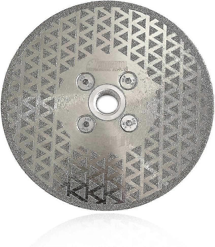 قرص الماس 125mm مزدوجة الوجهين بالكهرباء المنشار بليد لقطع وطحن الحجر بلاط رخام الجرانيت- yky