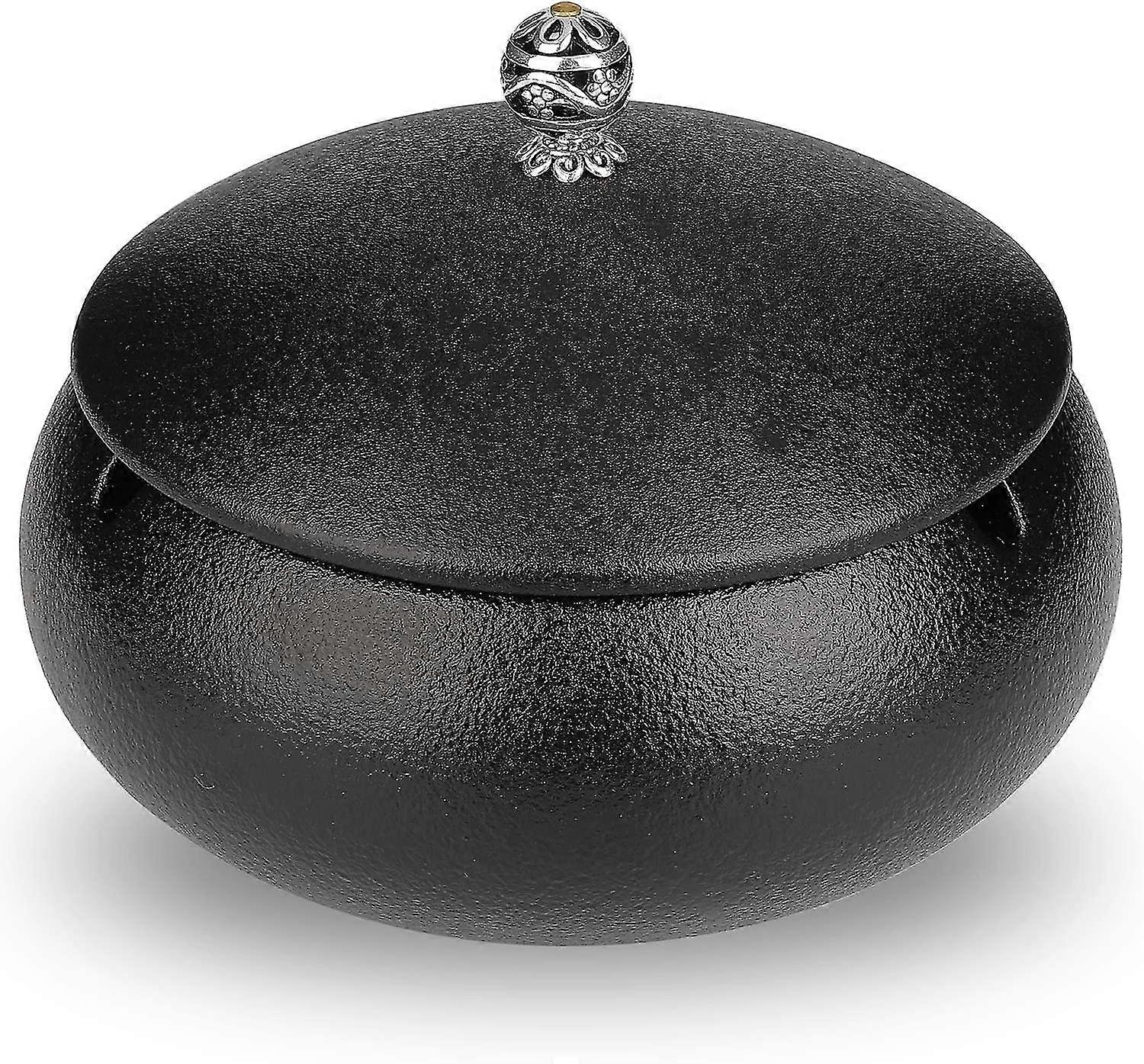 Ceramic Ashtray With Lids,windproof,cigarette Ashtray For Indoor