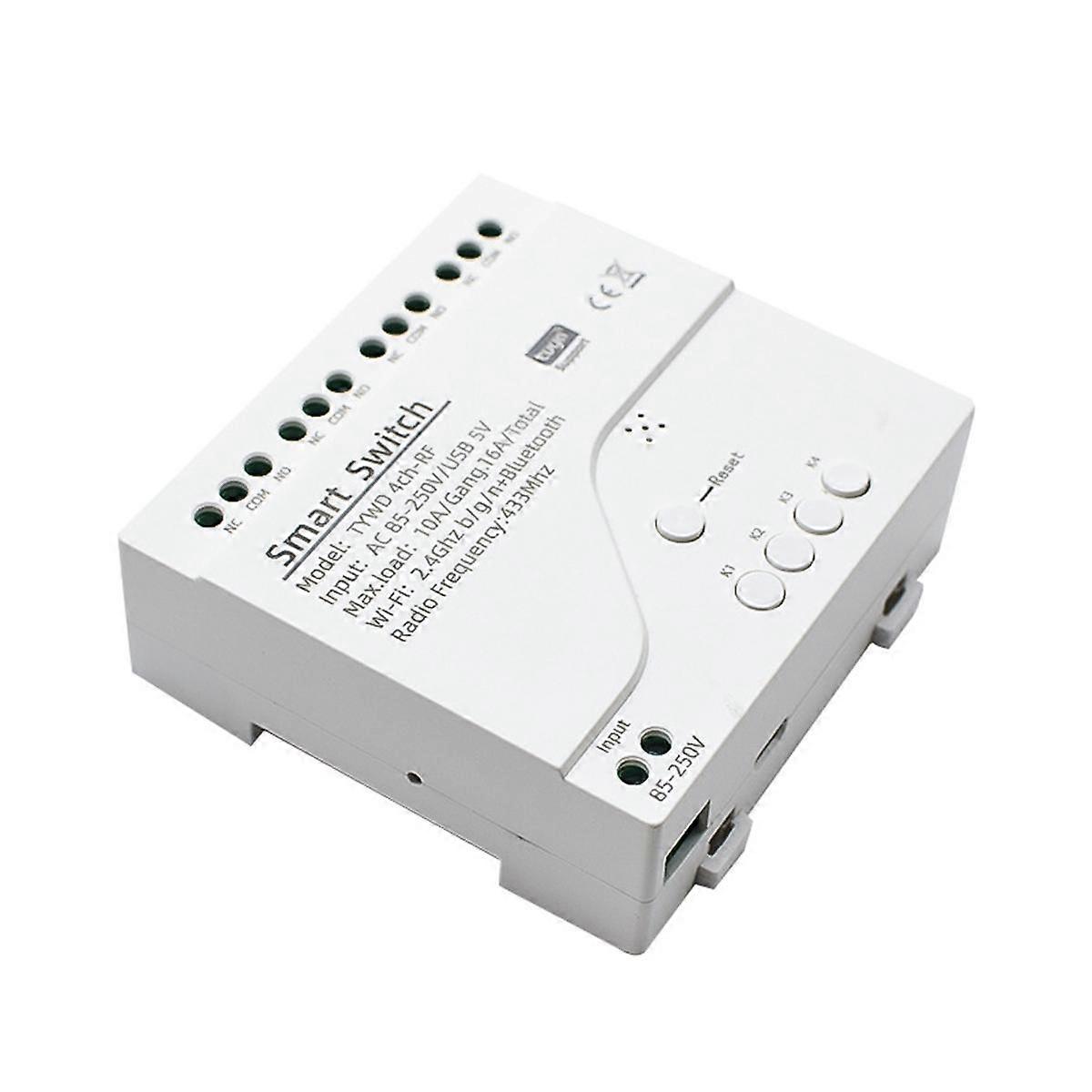 Tuya Smart Switch WiFi DIY مؤقت لاسلكي تحكم عالمي استراحة مؤقت Smart Life LED Light Swi