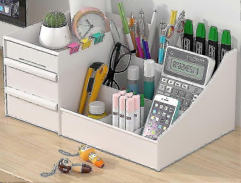 Cosmetic Storage Box Drawer Type Plastic Storage Rackwhite